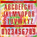 Jersey Uniform Custom Krawatte Fußball Rot-Weiß Dye Sublimation