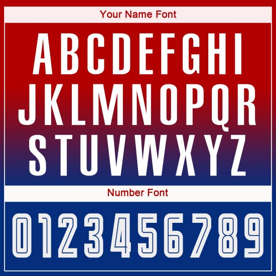 Fußball-Mode-Trikot lang weiß-königlich benutzerdefinierte Ärmel Uniform verblassen rot Sublimation