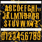 Gold-Royal Uniform Fußball Sublimation Kunst Schwarz Fragment Jersey Custom Abstrakt