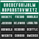 Fade Green Fashion Langarm-Trikot für Fußball-Sublimationstrikots in Weiß und Schwarz, benutzerdefinierte Uniform