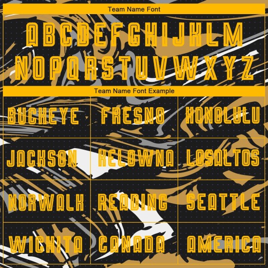 Abbildung Gold-Alte Uniform Sublimation Custom Fußball Jersey Gold