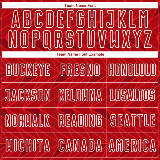 Trikot Uniform Weiß Benutzerdefinierte Rot Fußball Sublimation