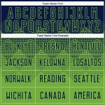 Fußball Custom Neon Jersey Grün Navy Sublimation Uniform