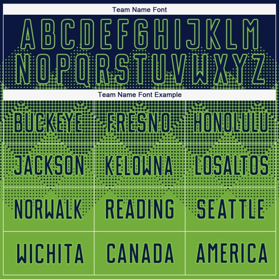 Fußball Custom Neon Jersey Grün Navy Sublimation Uniform