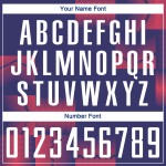 Benutzerdefinierte weiß-lila Fußballtrikot Figur Uniform Sublimation