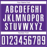 Sublimationsuniform, geometrisches weißes Fußball-Form-Lila-Custom-Trikot