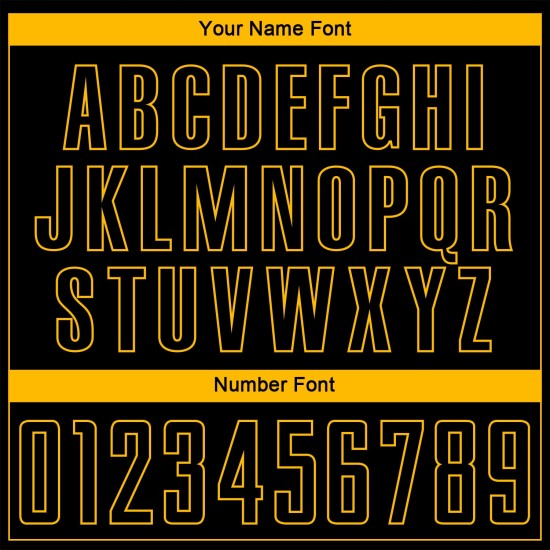 Uniform Custom Gold Sublimation Fußball Jersey Schwarz Nadelstreifen Verblassen Mode