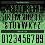 Fußball Schwarz Custom Erbse Sublimation Uniform Grün Jersey