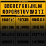 Fashion Fade Uniform Ärmel Lange Sublimation Schwarz Jersey Custom Gold Fußball