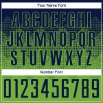 Fußball Custom Neon Jersey Grün Navy Sublimation Uniform